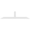Ekena Millwork Portland Architectural Grade PVC Gable Bracket, 72"W x 18"H x 2"D x 4"F, 6/12 Pitch GBP072X18X0204POR00 - alternate 4